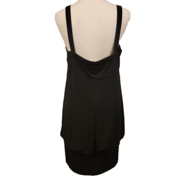 En Focus Studio Black, Sleeveless Bubble Dress Size 10 - Picture 4 of 10